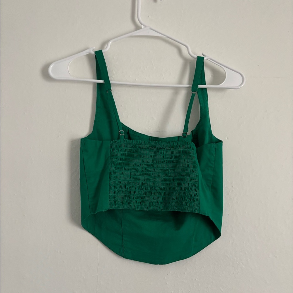 Green Women's Top - Picture 3 of 3
